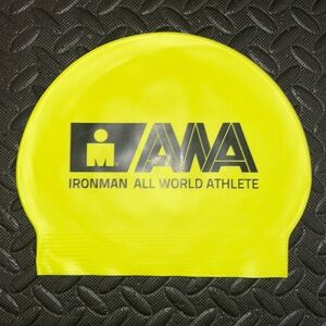 Ironman Oregon 70.3 Swim Cap OFFICIAL - All World Athlete - Neon Yellow